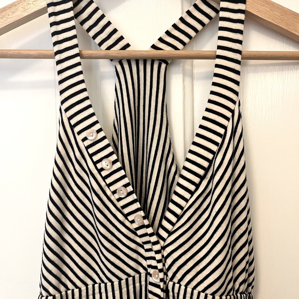 Anthropologie Striped Racerback Dress